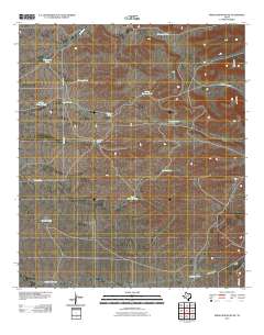 2010 Map of Sneed Mountain NE, 2010 Print
