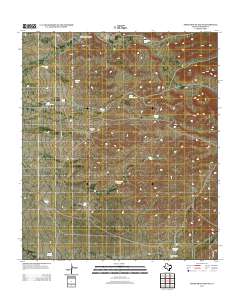 2013 Map of Sneed Mountain NE, 2013 Print