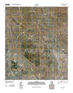 2010 Map of Soda Lake, 2010 Print