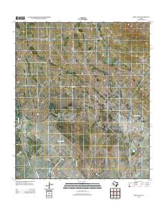 2012 Map of Soda Lake, 2012 Print