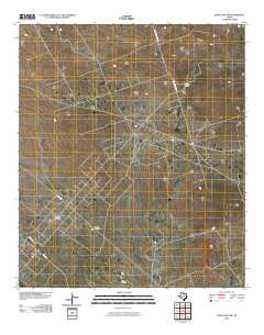 2010 Map of Soda Lake NW, 2010 Print