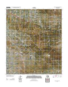 2013 Map of Soda Lake SE, 2013 Print