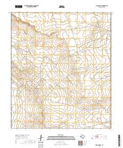 2019 Map of Soda Lake SE, 2019 Print