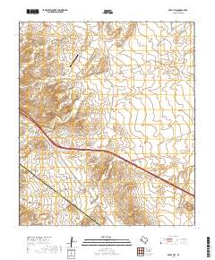 2019 Map of Sotol Hill, 2019 Print