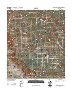 2012 Map of South Dokegood Creek, 2012 Print