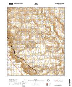 2019 Map of South Dokegood Creek, 2019 Print