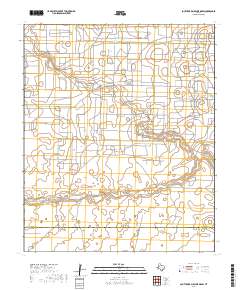 2019 Map of South Fork Sulphur Draw, 2019 Print