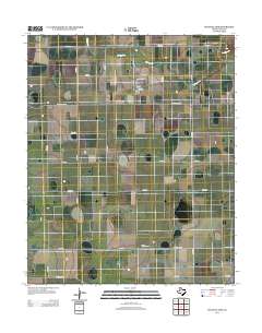 2012 Map of South Plains, 2012 Print