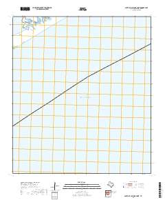 2019 Map of South of Palacios Point, 2019 Print
