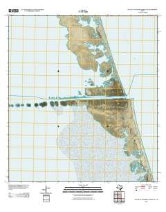 2010 Map of South of Potrero Lopeno SE, 2010 Print