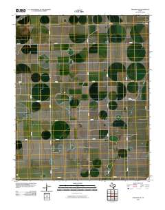 2010 Map of Spearman NE, 2010 Print