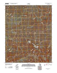 2010 Map of Spencer Draw, 2010 Print