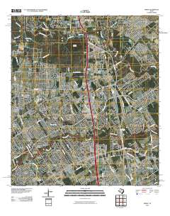 2010 Map of Spring, 2010 Print