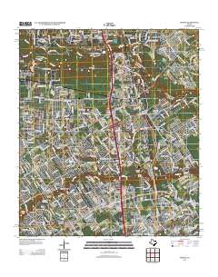 2013 Map of Spring, 2013 Print