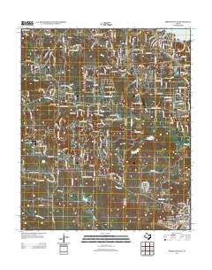 2013 Map of Springtown SE, 2013 Print
