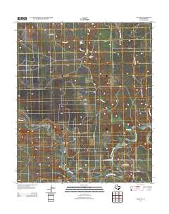 2012 Map of Spur SW, 2012 Print
