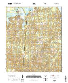 2019 Map of Staley, 2019 Print