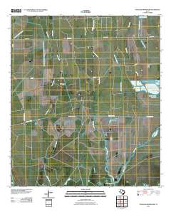 2010 Map of Stanolind Reservoir, 2010 Print