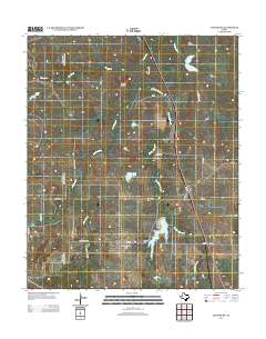 2013 Map of Stoneburg, 2013 Print