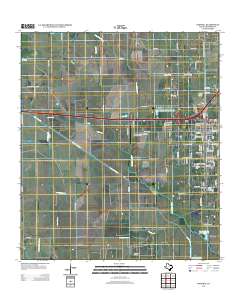 2013 Map of Stowell, 2013 Print