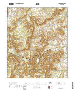 2019 Map of Strawn West, 2019 Print