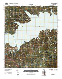 2010 Map of Streetman, 2010 Print