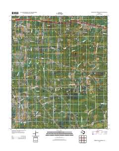 2013 Map of Stricklin Springs, 2013 Print