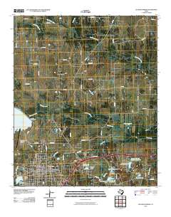 2010 Map of Sulphur Springs, 2010 Print