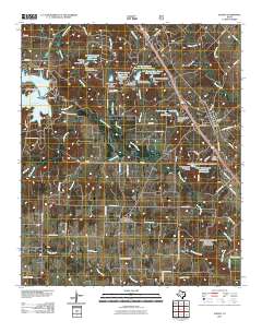 2010 Map of Sunset, 2010 Print