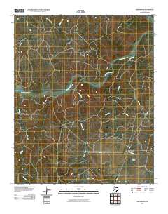 2010 Map of Swearingen, 2010 Print