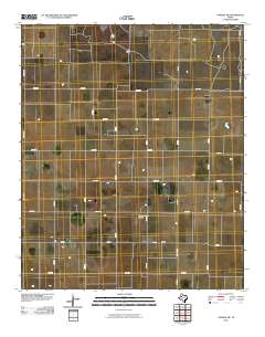 2010 Map of Tahoka SW, 2010 Print