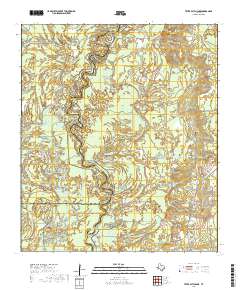 2019 Map of Tater Patch Lake, 2019 Print