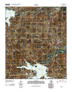 2010 Map of Tatum, 2010 Print
