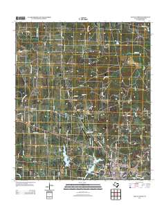 2013 Map of Teague North, 2013 Print