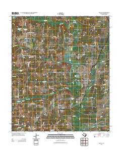 2012 Map of Tecula, 2012 Print