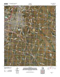 2010 Map of Temple, 2010 Print