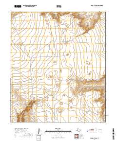 2019 Map of Tepee Butte SW, 2019 Print