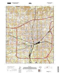 2019 Map of Texarkana, 2019 Print