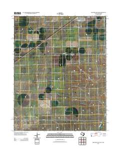 2012 Map of Texhoma South, 2012 Print