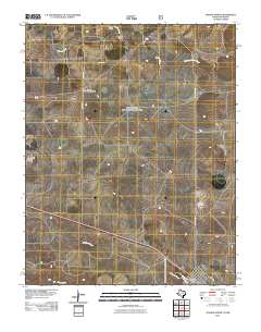 2011 Map of Texline North, 2011 Print