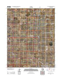 2012 Map of Texline North, 2012 Print