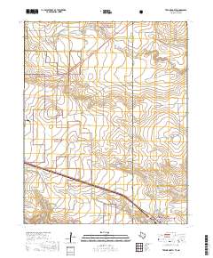 2019 Map of Texline North, 2019 Print