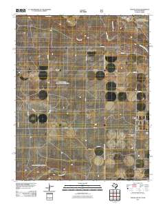 2011 Map of Texline South, 2011 Print