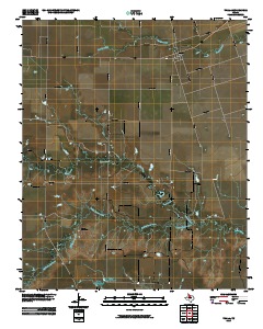 2010 Map of Thalia, 2010 Print