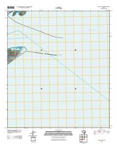 2010 Map of The Jetties, 2010 Print