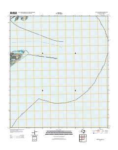 2013 Map of The Jetties, 2013 Print