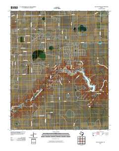 2010 Map of The Palisades, 2010 Print
