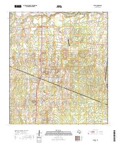 2019 Map of Thelma, 2019 Print