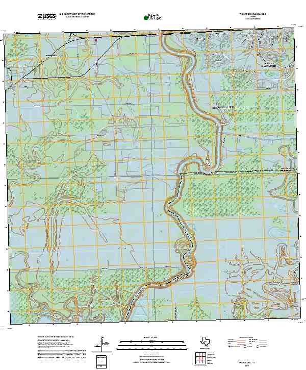2019 Map of Thompsons, 2019 Print