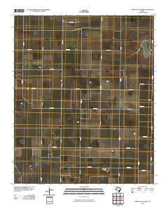 2010 Map of Three Way School, 2010 Print